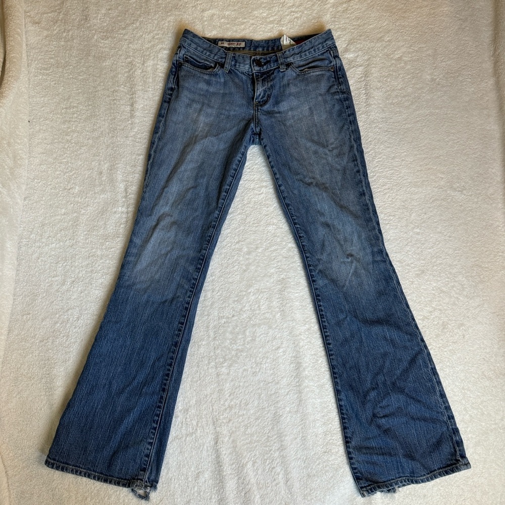 Express X2 low rise bootcut jeans